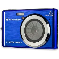   Fényképezőgép, kompakt, digitális, AGFA "DC5200", kék