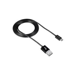   USB kábel, USB 2.0-microUSB, 1 m, CANYON "UM-1", fekete