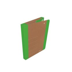   Füzetbox, 30 mm, karton, A4, DONAU "Life", neon zöld