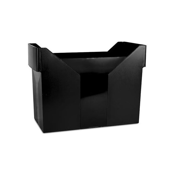 Függőmappa tároló, műanyag, DONAU, fekete