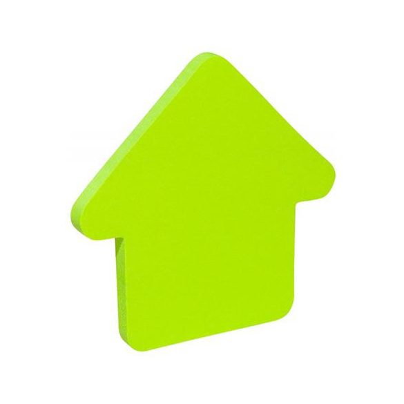 Öntapadó jegyzettömb, nyíl alakú, 50 lap, DONAU, zöld