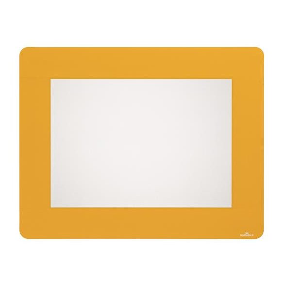 Padlójelölő ablak, sárga,  A4, eltávolítható, DURABLE