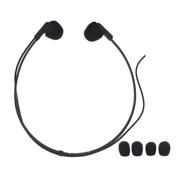 Fülhallgató diktafonhoz, sztereó, 3,5 mm jack csatlakozó, OLYMPUS "E-103"