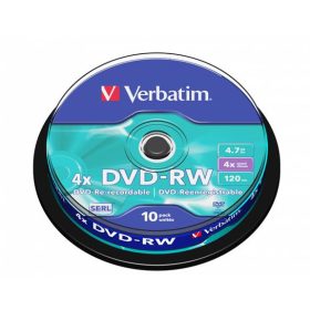 Újraírható DVD-RW lemezek