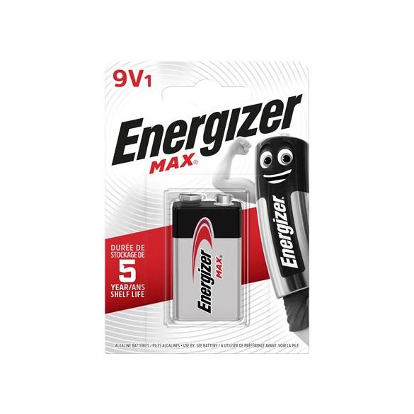 Elem, 9V, 1 db, ENERGIZER "Max"