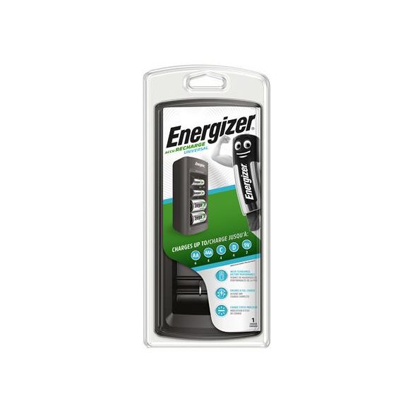 Elemtöltő, univerzális, AA/AAA/C/D/9V, ENERGIZER