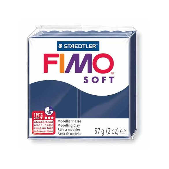 Gyurma, 57 g, égethető, FIMO "Soft", Windsor kék