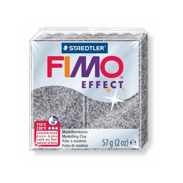 Gyurma, 57 g, égethető, FIMO "Effect", gránit hatású