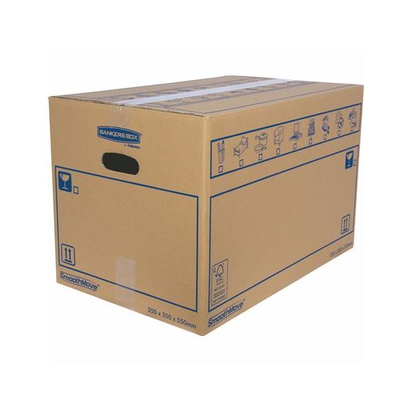 Költöztető doboz, 35x35X55 cm, FELLOWES "SmoothMove™ Everyday"