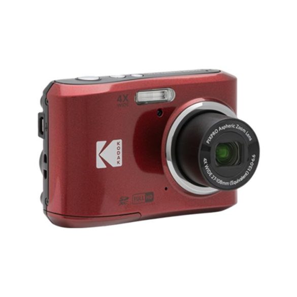 Fényképezőgép, digitális, KODAK "Pixpro FZ45", piros
