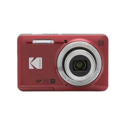   Fényképezőgép, digitális, KODAK "Pixpro FZ55", piros