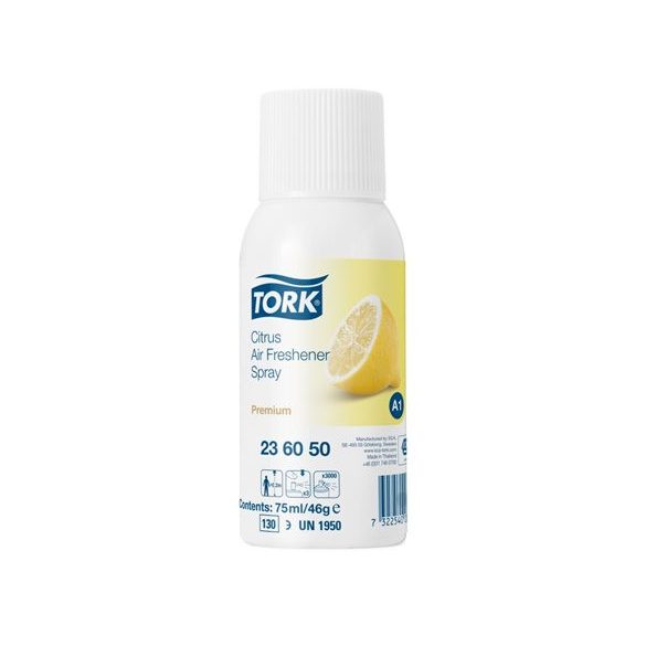 Illatosító spray, 75 ml, TORK, citrus