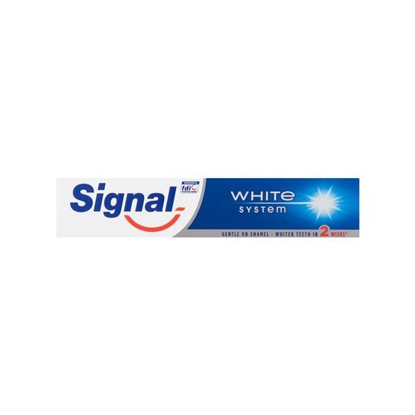 Fogkrém, 75 ml, SIGNAL "White System"