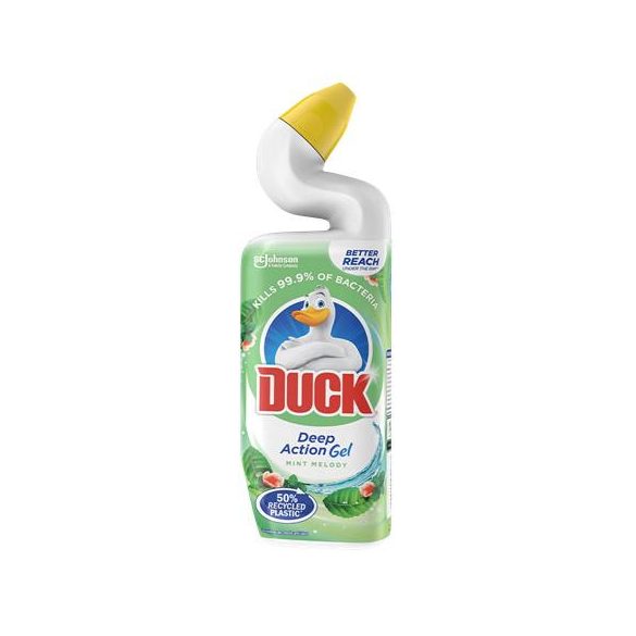 WC-tisztítógél, 750 ml, DUCK "Deep Action Gel", mentol