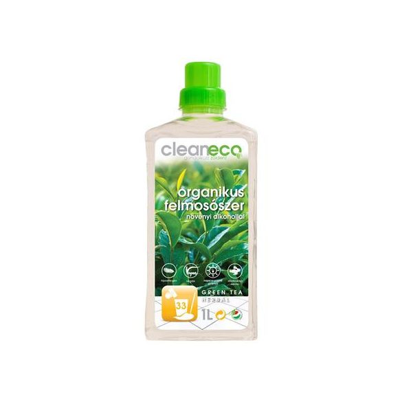 Felmosószer, organikus, 1 l, CLEANECO, "Green tea herbal"