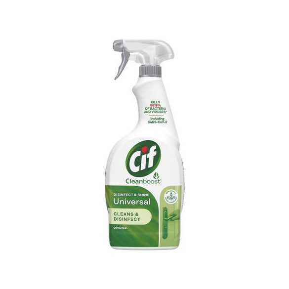 Univerzális fertőtlenítő spray, 750 ml, CIF "Disinfect&Shine"
