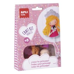   Bábukészítő készlet, APLI Kids "Craft Kit", hercegnő