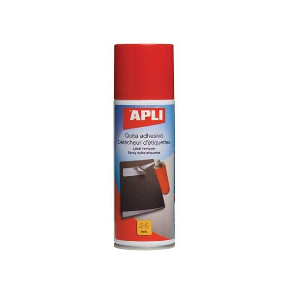 Etikett és címke eltávolító spray, 200 ml, APLI