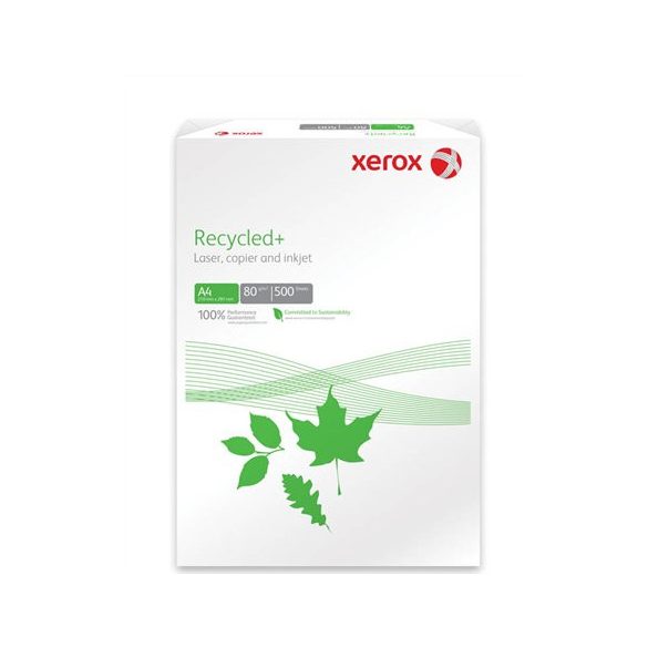 Másolópapír, újrahasznosított, A4, 80 g, XEROX "Recycled Plus"