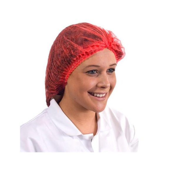Egészségügyi hajháló, piros