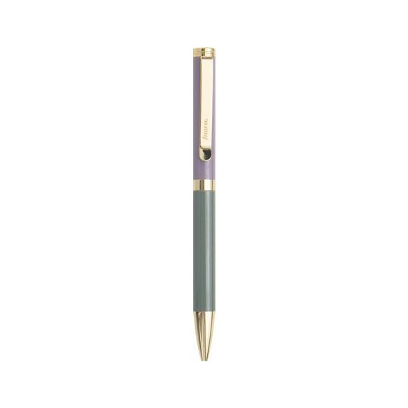 Golyóstoll, 1,0 mm, arany színű klip, pasztell színű tolltest, FILOFAX "Norfolk", fekete