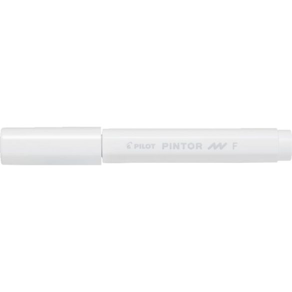 Dekormarker, 1 mm, PILOT "Pintor F", fehér