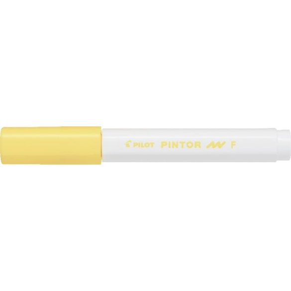 Dekormarker, 1 mm, PILOT "Pintor F", sárga
