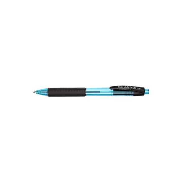 Golyóstoll, 0,35 mm, nyomógombos, PENTEL "Kachiri BK457", kék