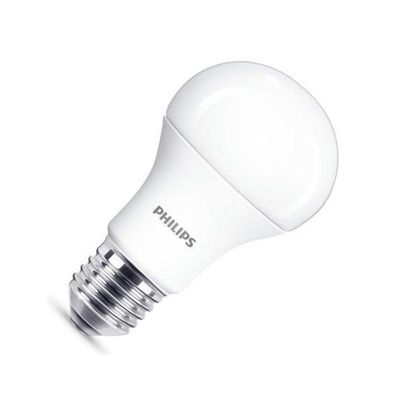 LED izzó, E27,gömb, 7,5W, 806lm, 230 V, 4000K,A60, PHILIPS "CorePro"