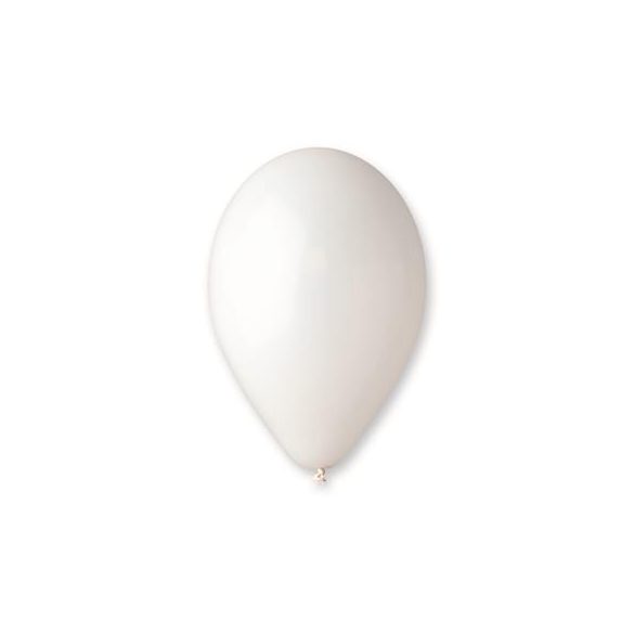 Léggömb, 30 cm, fehér