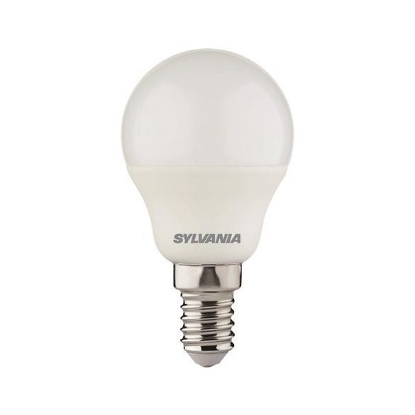 LED izzó, E14, kisgömb, 4,5W, 470lm, 2700K (MF), SYLVANIA "ToLEDo"