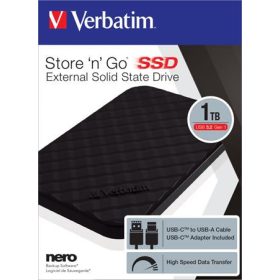 480 GB – 1T-os külső SSD meghajtók, USB