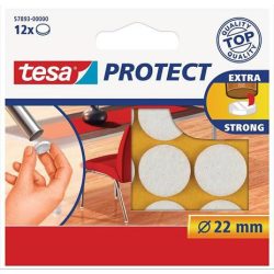   Filckorong, karcolásgátló, 22 mm, TESA "Protect", fehér