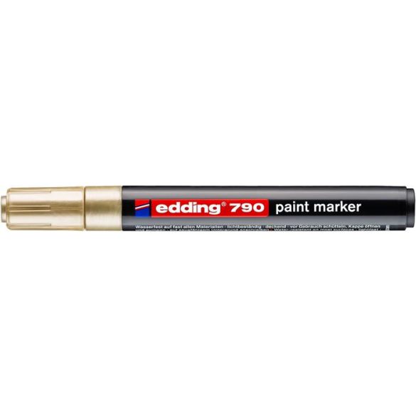 Lakkmarker, 2-3 mm, EDDING "790", arany