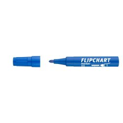   Flipchart marker, 1-3 mm, kúpos, ICO "Artip 11", kék