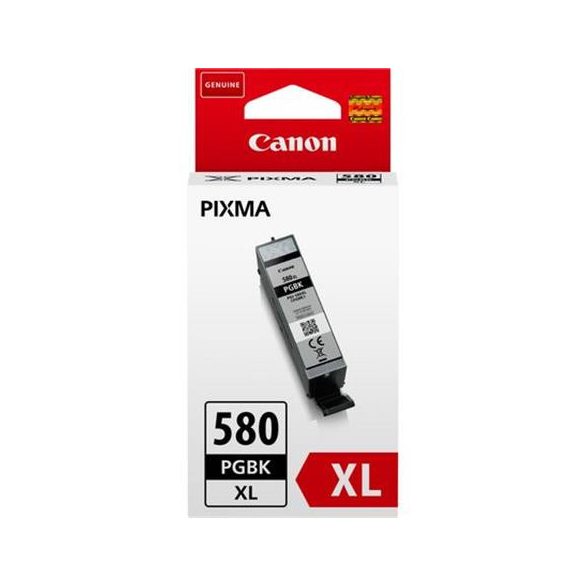 PGI-580XL Tintapatron Pixma TS7550, 8150, 9150 nyomtatókhoz, CANON, fekete, 18,5ml