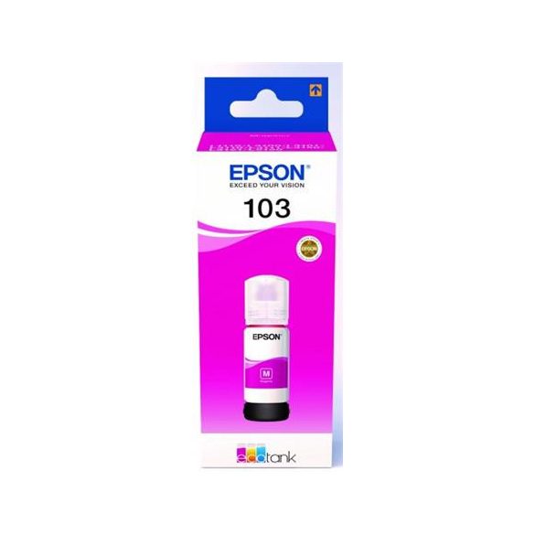 T00S34A Tinta EcoTank L3110, L3150, L1110 nyomtatókhoz, EPSON 103, magenta, 65 ml