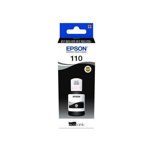 T03P14A Tinta EcoTank M1140, M2140, M3140 nyomtatókhoz, EPSON, fekete, 120 ml