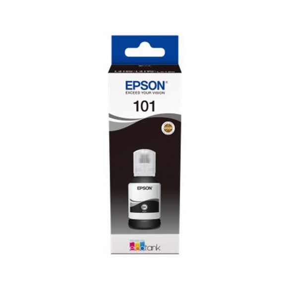 T03V1 Tinta, Ecotank L6190 nyomtatóhoz, EPSON, fekete, 127ml