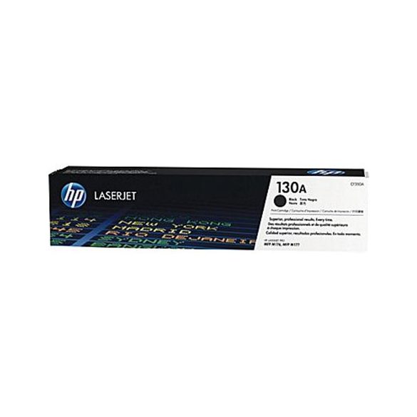 CF350A Lézertoner Color LaserJet Pro MFP M176n nyomtatóhoz, HP 130A, fekete, 1,3k