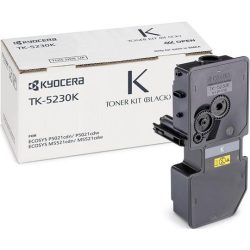   TK5230 Lézertoner M5521CDN, 5521CDW, P5021CDN, 5021CDW nyomtatókhoz, KYOCERA, fekete, 2,6k