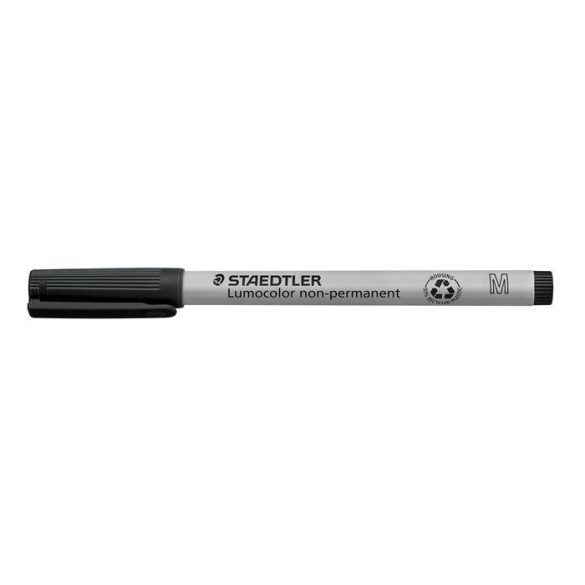 Alkoholmentes marker, OHP, 1 mm, STAEDTLER "Lumocolor® 315 M", fekete