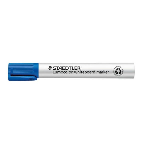 Táblamarker, 2-5 mm, vágott, STAEDTLER "Lumocolor® 351 B", kék