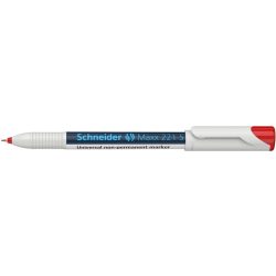   Alkoholmentes marker, OHP, 0,4 mm, SCHNEIDER "Maxx 221 S", piros