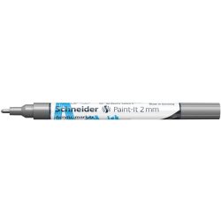   Dekormarker, akril, 2 mm, SCHNEIDER "Paint-It 310", ezüst