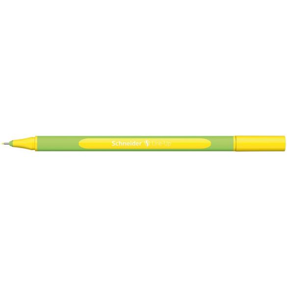 Tűfilc, 0,4 mm, SCHNEIDER "Line-Up", sárga