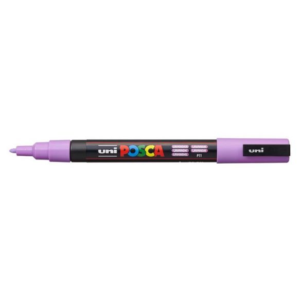 Dekormarker, 0,9-1,3 mm, UNI "Posca PC-3M", levendula