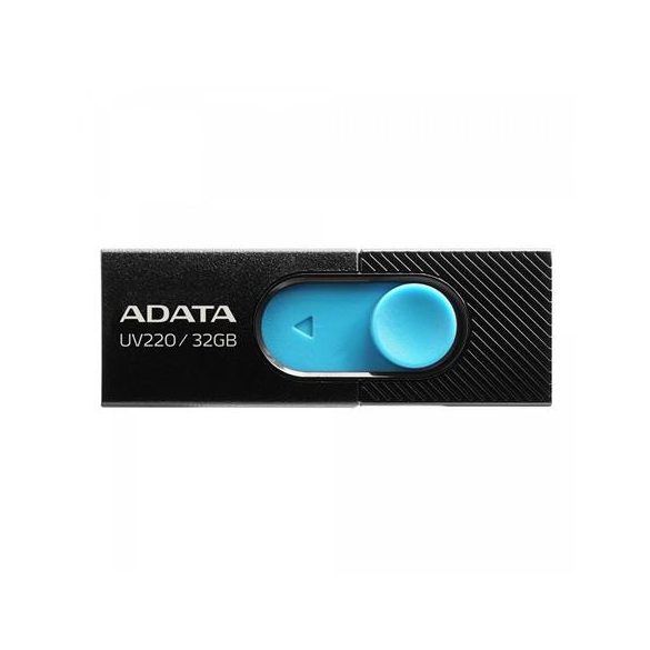 Pendrive, 32GB, USB 2.0, ADATA "UV220", fekete