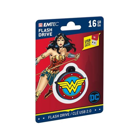 Pendrive, 16GB, USB 2.0, EMTEC "DC Wonder Woman"