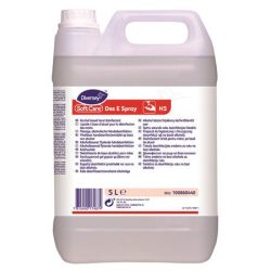   Kézfertőtlenítő folyadék, alkoholos, 5 l, "Soft Care Des E Spray"